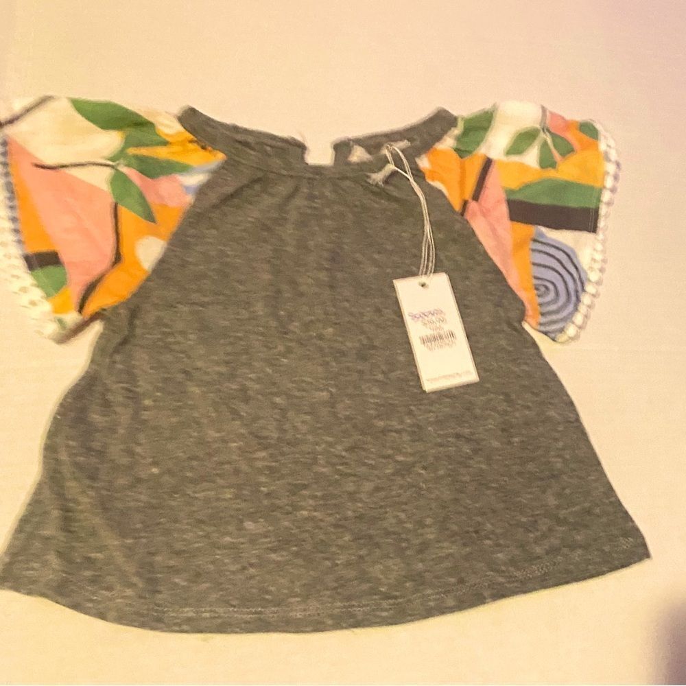 💐Miki Miette kids short sleeve Top blouse 🎉18 Months